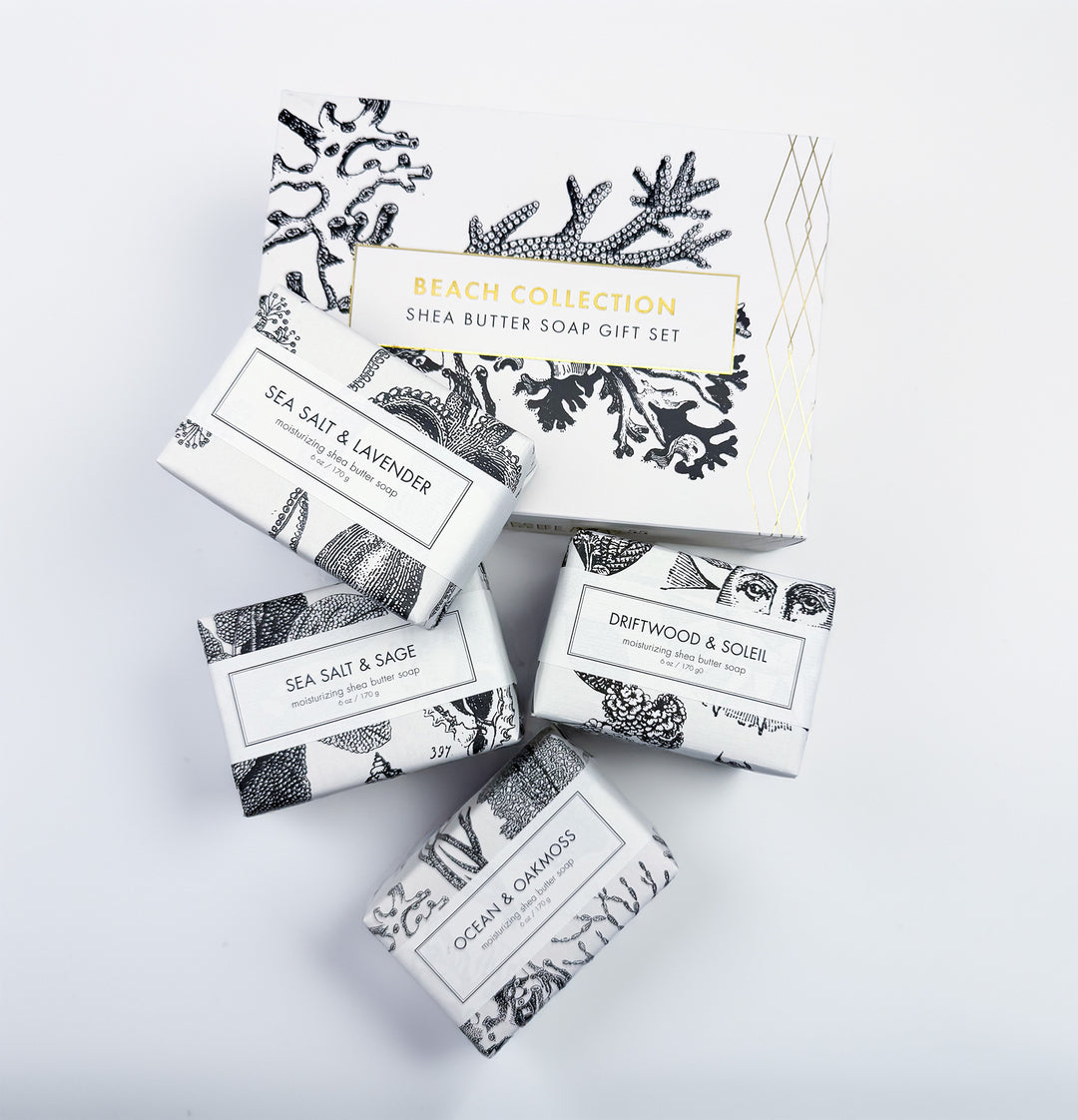 Beach Collection - Shea Butter Soap Gift Set