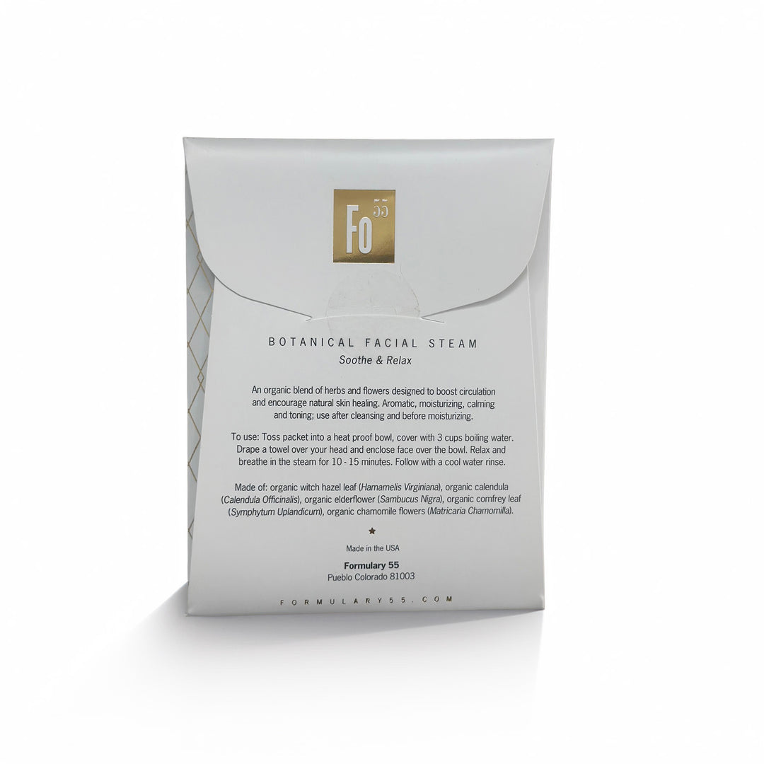 Facial Steam Botanical Treatment