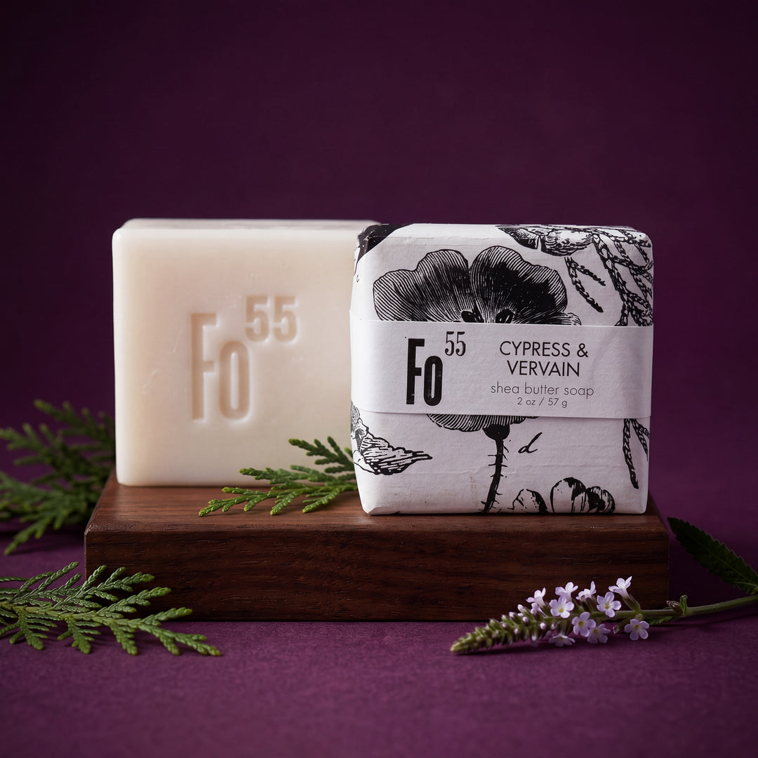 Cypress & Vervain - Shea Butter Bar Soap