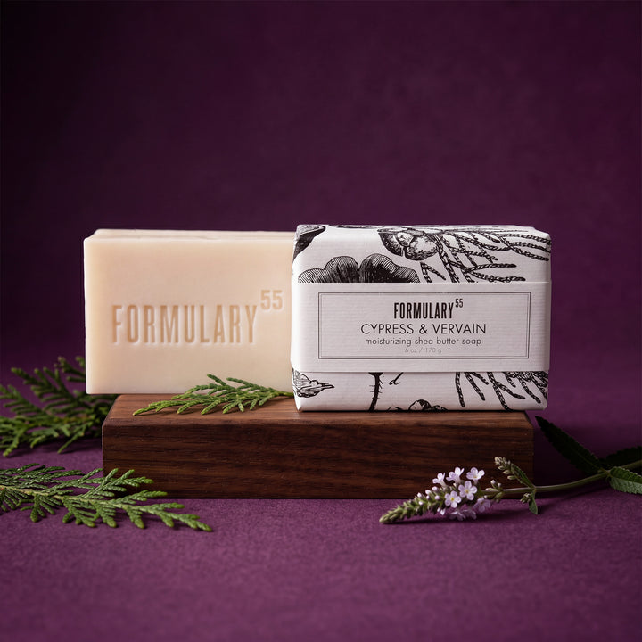 Cypress & Vervain - Shea Butter Bar Soap