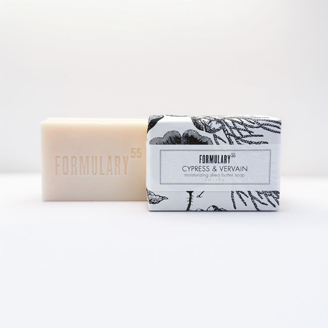 Cypress & Vervain - Shea Butter Bar Soap