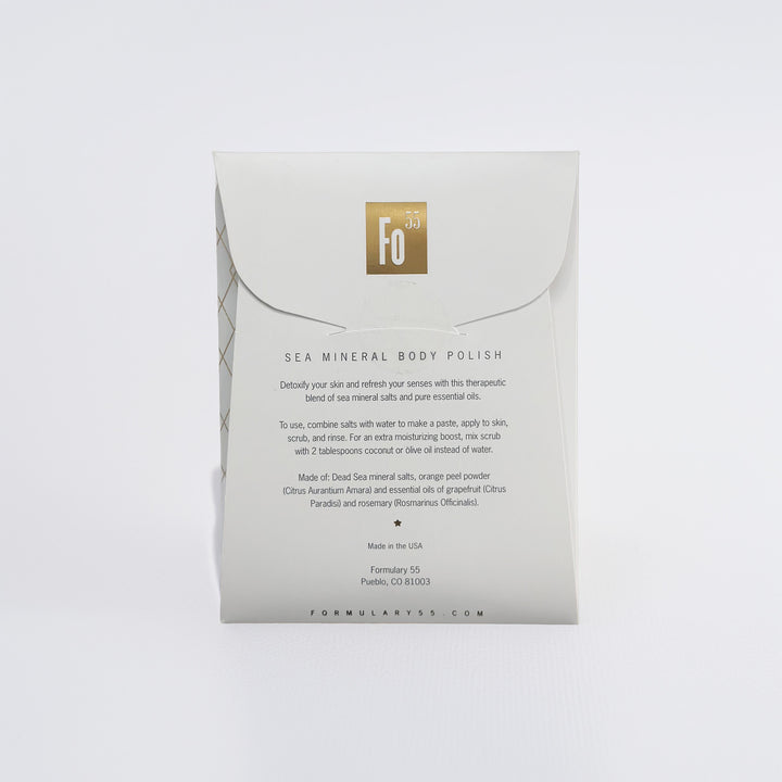 Body Polish Botanical Treatment – ​​Meeresmineralien mit Grapefruit und Rosmarin
